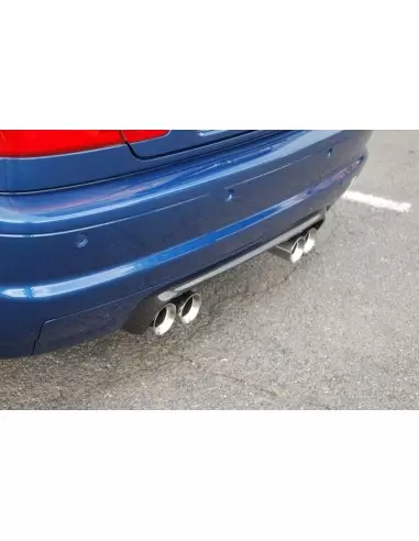 BMW M3 E46 Milltek Sport bakredämpare (Slip-On) 4x 80mm Special utblås