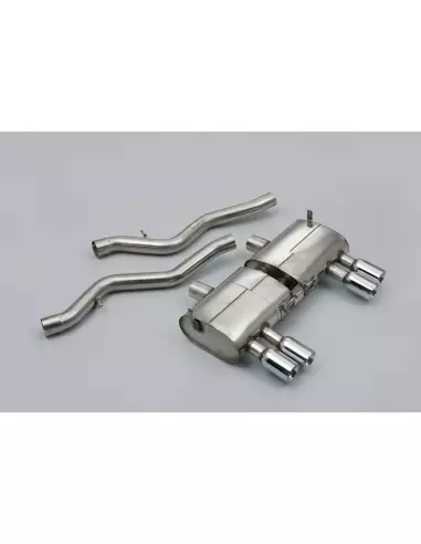 BMW M3 E90 / E92 / E93 Milltek Sport Slip-On avgassystem 4x 80mm Special utblås