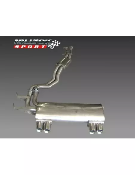 BMW M3 CSL E46 Milltek Sport Cat-Back 4x 80mm Special utblås
