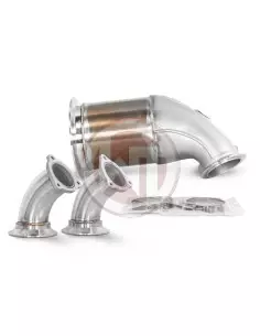 Audi S5 3,0TFSi B9 Wagner Tuning Downpipe med racekatalysator EU6 300Cell