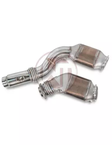 BMW M3 S55 F80 Wagner Tuning Downpipes med racekattalysatorer EU6 200Cell