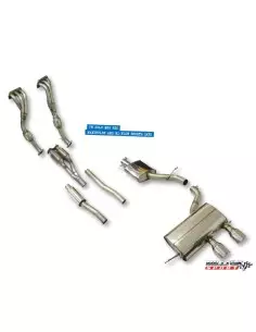 VW Golf R32 mk5 Milltek Sport racekatalysatorer 2