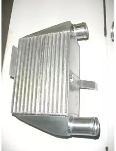 Audi A4 2,0TFSi B7 Evolution Racewerks dubbla sido intercoolers på original plats 2