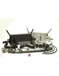 Audi A4 1,8T 20V B6 Evolution Racewerks Competition Intercooler kit svart kit (komplett)