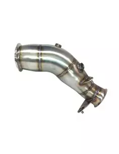 BMW M2 F87 N55 Evolution Racewerks Downpipe utan katalysator