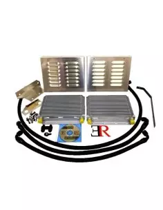 BMW 135i 3,0T N54 E82 Evolution Racewerks Competition Series Oljekylar kit med aluminium styrningar (2 oljekylare)