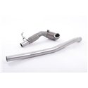 VW Golf R 3/5dörrars mk7.5 Milltek Sport 3" gjuten Downpipe utan katalysator