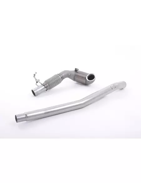 Seat Leon 2,0TFSi Cupra ST 4drive (kombi) Milltek Sport 3" gjuten Downpipe med 200 cells racekatalysator (upp till 400hk)