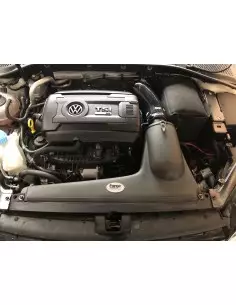 VW Golf GTi mk7 Forge Motorsport Kolfiber insugskit med svart silicon slang
