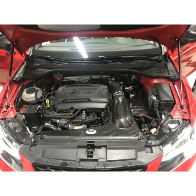 Seat Leon 2,0TFSi Cupra 5F Forge Motorsport Kolfiber insugskit med svart silicon slang