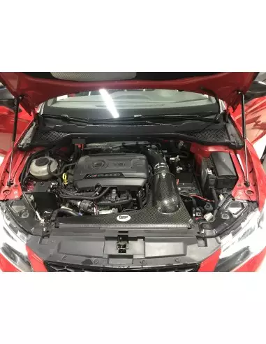 Seat Leon 2,0TFSi Cupra 5F Forge Motorsport Kolfiber insugskit med svart silicon slang