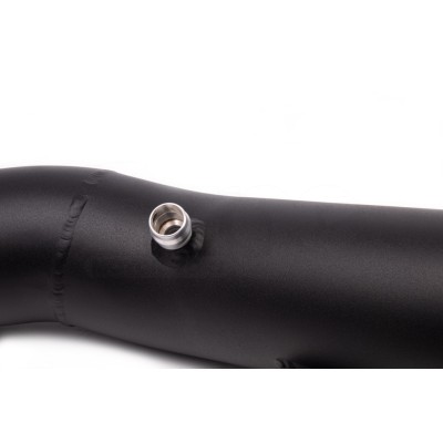 Audi RSQ3 2,5TFSi F3 Forge Motorsport insugs rör med svarta silicon slangar