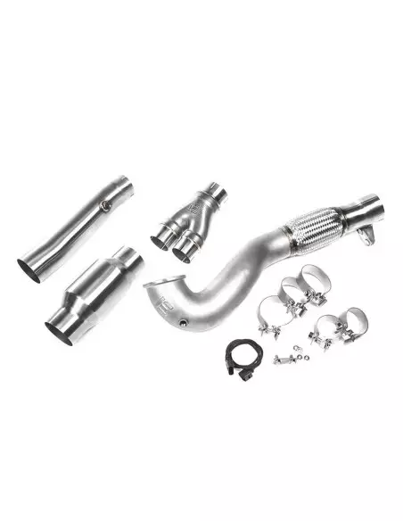 Audi TTRS 2,5TFSi 8S Integrated Engineering Gjuten Downpipe med racekatalysator