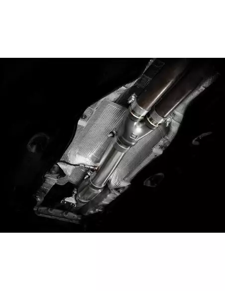 Audi RS3 2,5TFSi 8V Facelift Integrated Engineering Gjuten Downpipe med racekatalysator