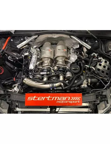 Audi RS4 B9 Milltek Sport Downpipes utan katalysator (passar original Cat-Back)
