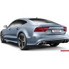 Audi RS7 4,0TFSi V8 4G Akrapovic Evolution System i Titan med kolfiber utblås