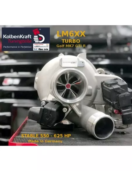 Ladermanufaktur GMBH VAG MQB 2,0TFSi LM6XX IS38 uppgraderings turbo