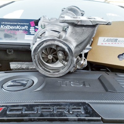 Ladermanufaktur GMBH VAG MQB 2,0TFSi LM500 Track IS38 uppgraderings turbo