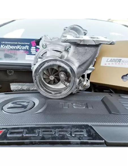 Ladermanufaktur GMBH VAG MQB 2,0TFSi LM500 Track IS38 uppgraderings turbo