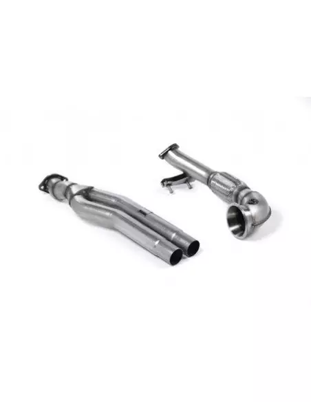 Audi TTRS 2,5TFSi OPF 8S Milltek Sport 3" Downpipe (med 100mm främre del) utan katalysator V2 (tar bort partikelfilter)
