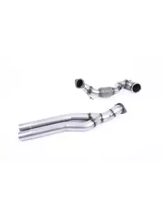 Audi TTRS 2,5TFSi OPF 8S Milltek Sport 3" Downpipe utan katalysator (tar bort partikelfilter)