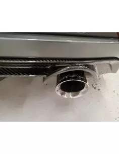 Seat Leon 2,0TFSi Cupra R 310HK 5 dörrars Milltek Sport Cat-Back 2x 100 Chrome GT utblås - Non-Resonated (mindre-dämpad) 2