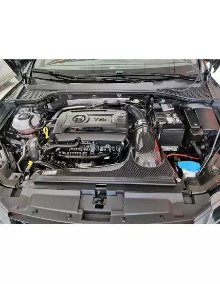 Seat Leon 2,0TFSi Cupra 5F Forge Motorsport Kolfiber insugskit med svart silicon slang
