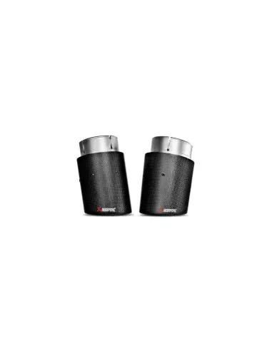 BMW M140i F20 / F21 B58 Akrapovic Evolution system i rostfritt med original avgasventil och kolfiber utblås