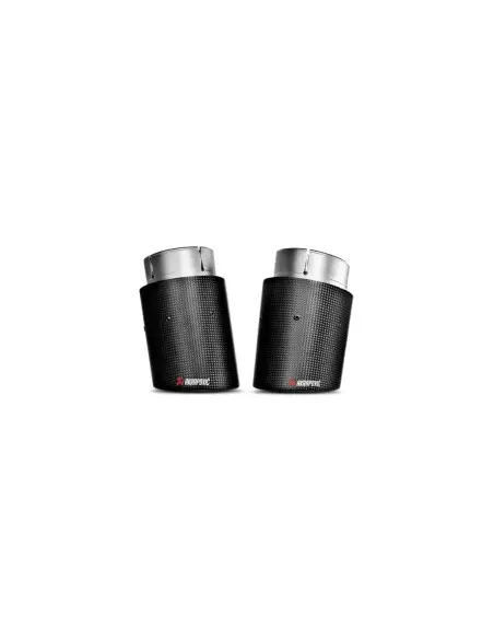 BMW M140i F20 / F21 B58 Akrapovic Evolution system i rostfritt med original avgasventil och kolfiber utblås