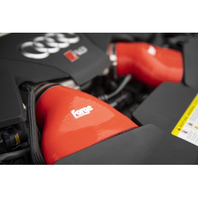 Audi RS6 4,0TFSi V8 C8 Forge Motorsport insugs slang svart i silicon