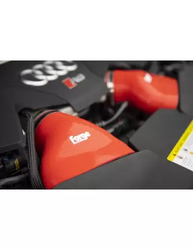 Audi RS6 4,0TFSi V8 C8 Forge Motorsport insugs slang svart i silicon
