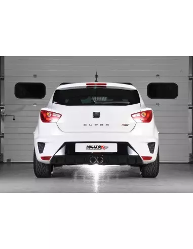 Seat Ibiza 1,4TSi Cupra Milltek Sport 2,75" Cat-Back 2x 80 Chrome GT utblås
