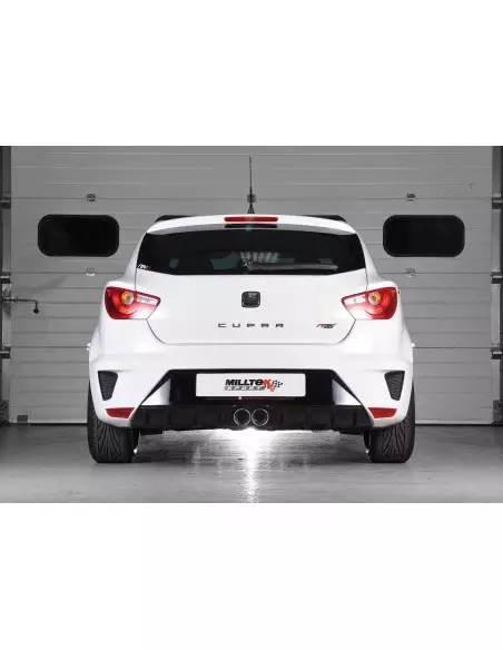 Seat Ibiza 1,4TSi Cupra Milltek Sport 2,75" Cat-Back 2x 80 Chrome GT utblås