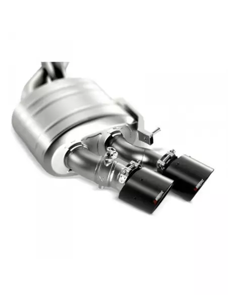 Audi S7 Akrapovic Evolution System i Titan med kolfiber utblås