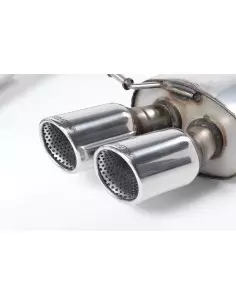 Audi S5 3,0TFSi Sportback B8 Milltek Sport Cat-Back Resonated (dämpad) 4x 80 chrome GT utblås