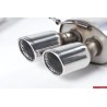Audi S5 3,0TFSi Sportback B8 Milltek Sport Cat-Back Resonated (dämpad) 4x 80 chrome GT utblås