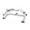 Seat Leon 2,0TFSi Cupra 3 & 5 dörrars OPF Milltek Sport Cat-Back 2x 152x76 Ovala chrome utblås - Non-Resonated (mindre-dämpad)