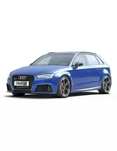 Audi RS3 8v H&R sänkningssats sänker 40/30mm (30/20mm Sedan) Passar bilar med och utan Magnetic ride