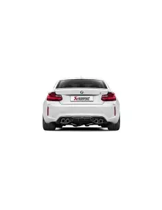 BMW M2 F87 Akrapovic Blank kolfiber diffuser 2