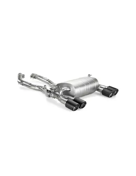 BMW M3 F80 Akrapovic Slip-On i Titan med Kolfiber utblås