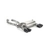 BMW M4 F82 / F83 Akrapovic Slip-On i Titan med Kolfiber utblås
