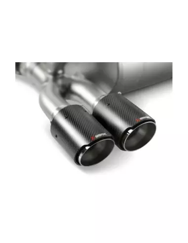 BMW M4 F82 / F83 Akrapovic Slip-On i Titan med Kolfiber utblås