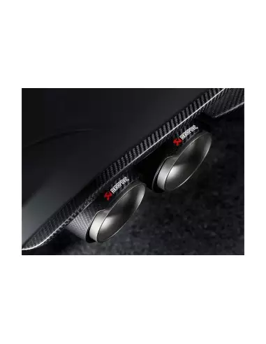 BMW M4 F82 / F83 Akrapovic Slip-On i Titan med Kolfiber utblås