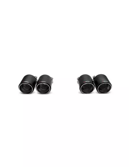 BMW M4 F82 / F83 Akrapovic Slip-On i Titan med Kolfiber utblås
