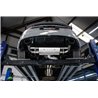 Audi TTRS 2,5TFSi 8S Milltek Sport 80mm Cat-Back 2x 170x107 Svarta Ovala utblås med avgasventiler - Non-Resonated (mindre-dämpad)