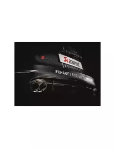 Audi RS6 4,0TFSi V8 C7 Akrapovic Evolution System i Titan med kolfiber utblås 2