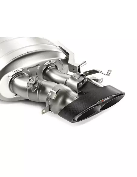 Audi RS6 4,0TFSi V8 C7 Akrapovic Evolution System i Titan med kolfiber utblås