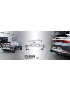 Cupra Formentor VZ 2,0TFSi 4-drive OPF 5FF Milltek Sport 3" OPF-Back 4x 100 GT Svarta utblås med avgasverntiler - Resonated (däm