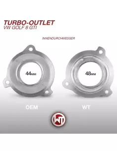 VAG 2,0TFSi EA888 EVO4 IHI Wagner Tuning turbo utlopp 2