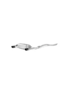 BMW 340i B58 F30 / F31 (ej OPF bilar) Akrapovic Evolution System i Rostfritt med Kolfiber utblås